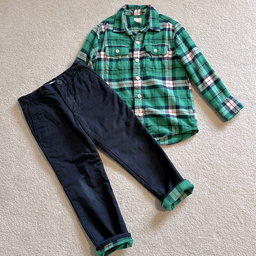 Crewcuts Button-Down & Matching Pants